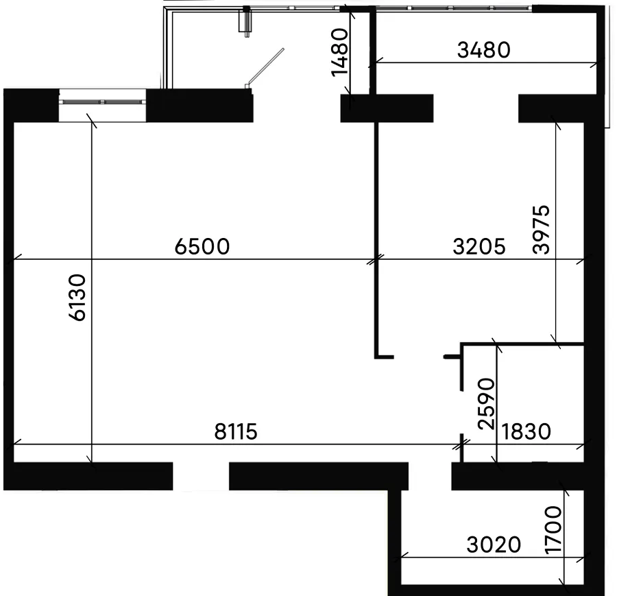 ЖК Дніпровська Брама 2 — 78.3 м²