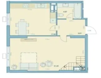 ЖК Park Hills (Молодіжна ініціатива) — 59.6 м²