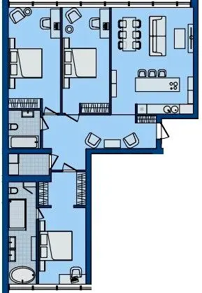 Space — 132.6 м²
