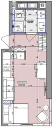 M6 Urban Residences — 52 м²
