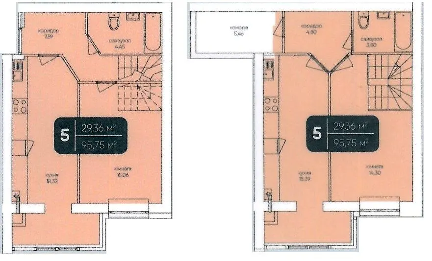 ЖК Ковалівський — 95.8 м²