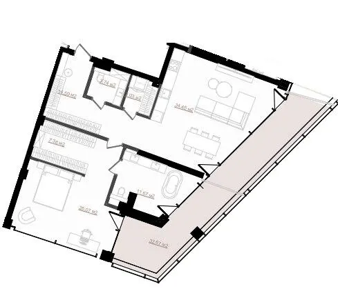 ЖК Emily Apartments — 114.7 м²
