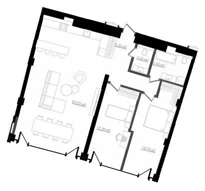ЖК Emily Apartments — 115.5 м²