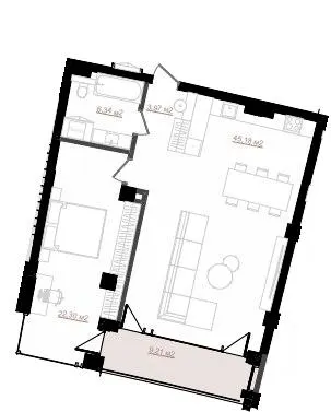 ЖК Emily Apartments — 80.9 м²
