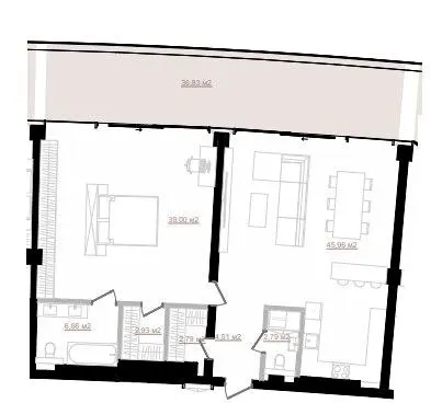 ЖК Emily Apartments — 115.7 м²