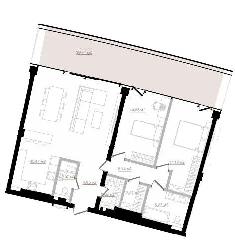 ЖК Emily Apartments — 110.4 м²