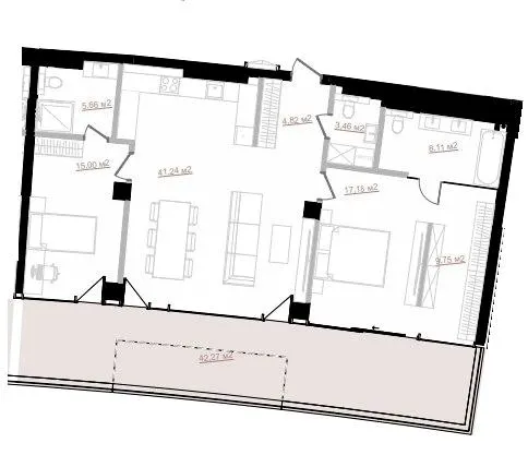 ЖК Emily Apartments — 119.3 м²