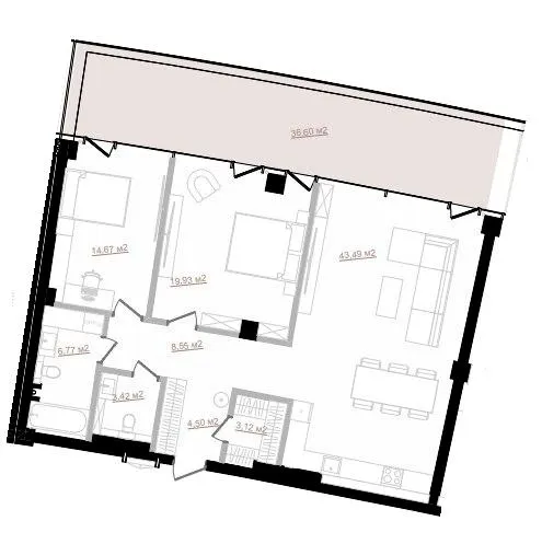 ЖК Emily Apartments — 116.7 м²