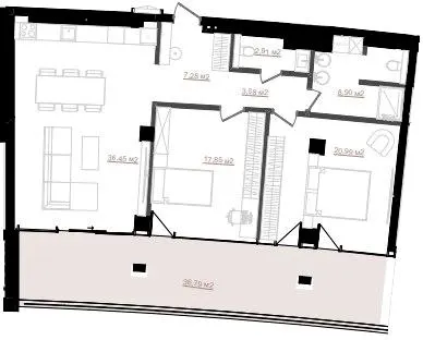 ЖК Emily Apartments — 110.2 м²