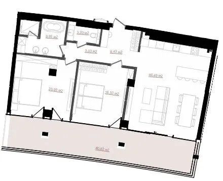ЖК Emily Apartments — 116.3 м²