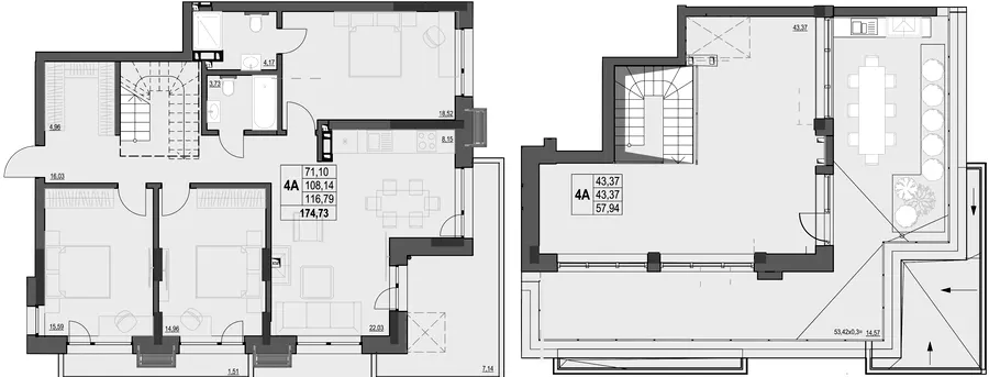 ЖК Park House — 174.7 м²