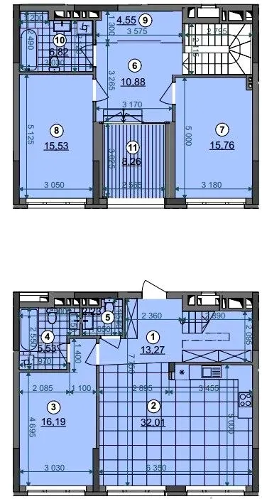 ЖК Dibrova Park — 126.9 м²