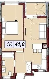 ЖК Бузковий 2 — 41 м²