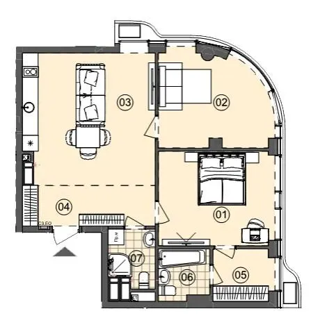 The Light — 74.8 м²