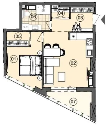 The Light — 51.6 м²