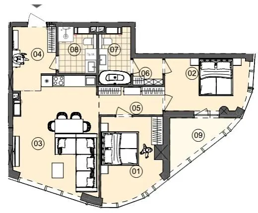 The Light — 80.5 м²