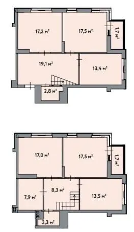 ЖК Krona Park II — 139.9 м²