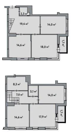 5-кімнатна квартира, 137 м², вул. В’ячеслава Чорновола, Бровари — фото 1