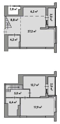 3-комнатная квартира, 92 м², вул. В’ячеслава Чорновола, Бровары — фото 1