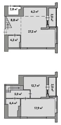 ЖК Krona Park II — 92.4 м²