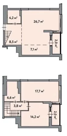 3-комнатная квартира, 93 м², вул. В’ячеслава Чорновола, Бровары — фото 1