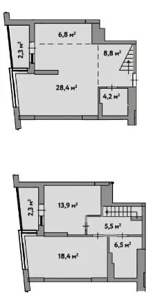 3-комнатная квартира, 97 м², вул. В’ячеслава Чорновола, Бровары — фото 1