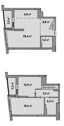 ЖК Krona Park II — 97.1 м²
