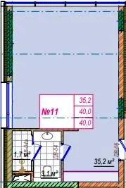 Апарт-комплекс Crystal Hills — 40 м²