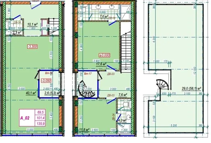 Апарт-комплекс Crystal Hills — 135.9 м²