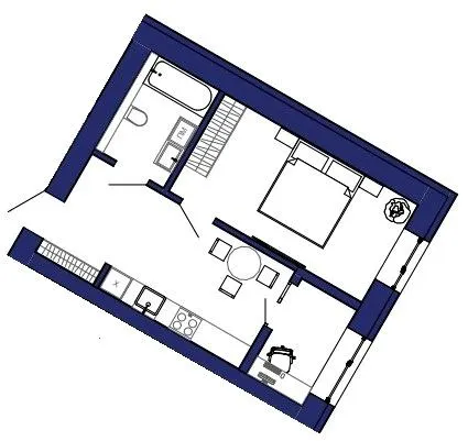 ЖК Хвоя — 37.7 м²