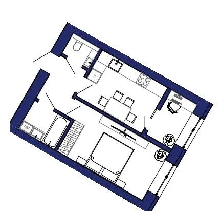 ЖК Хвоя — 37.9 м²