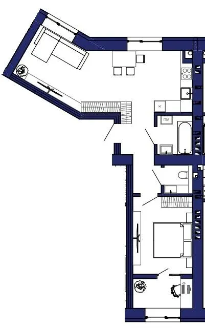 ЖК Хвоя — 55.5 м²