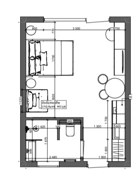 MÓNTES invest & resort — 28.4 м²