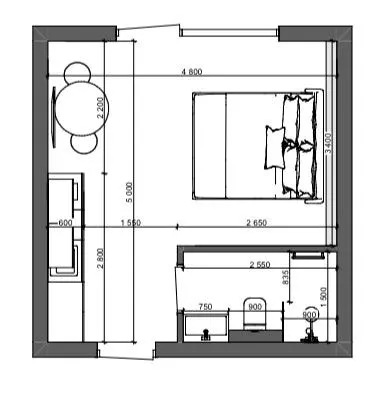 MÓNTES invest & resort — 24 м²