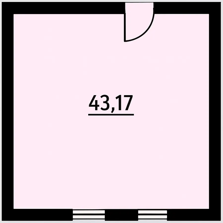 MIY by Five Forces — 43.2 м²