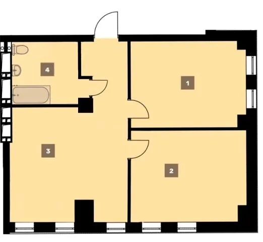ЖК Bauhaus — 66.8 м²