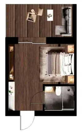 Oselia apartments — 26 м²