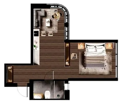 Oselia apartments — 35 м²