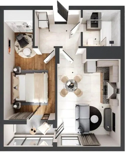 ЖК Вишневий Сад — 57 м²