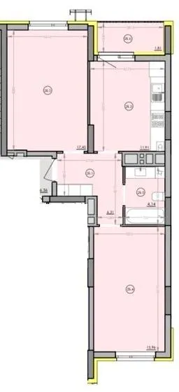 ЖК FAMILY — 57.7 м²