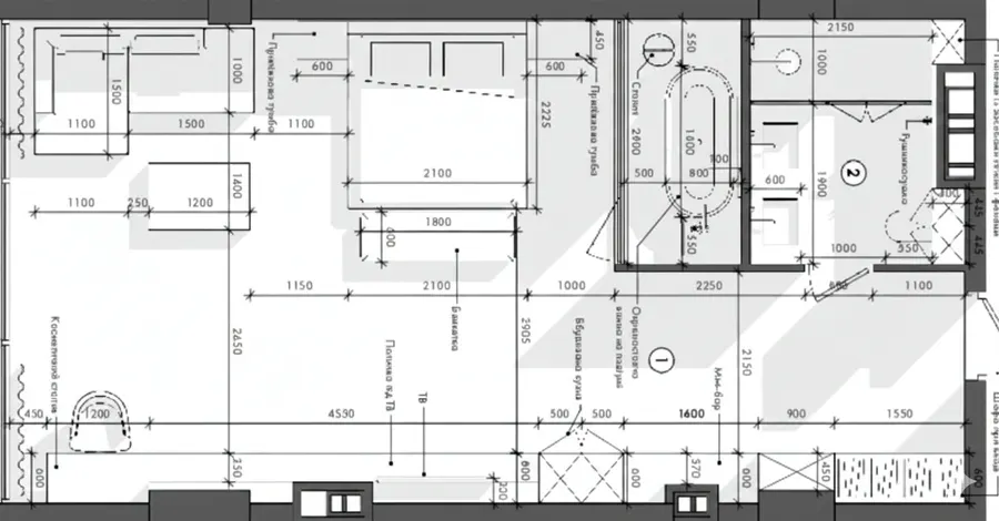 Апарт-готель PHOENIX PLAZA — 55 м²