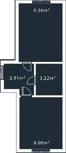 ЖК Aura City — 23.3 м²
