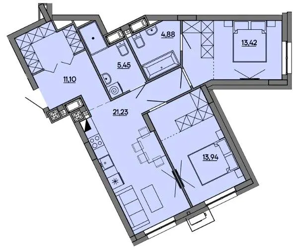 MHouse — 70 м²