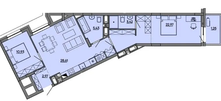 MHouse — 75.6 м²
