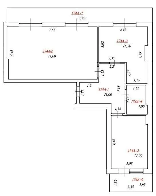 ЖК Q-4 "Quoroom Avenue" — 82.2 м²