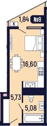 ЖК Towers Truskavets — 29.3 м²