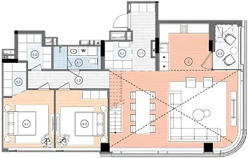 ЖК БИОРИТМ — 174.1 м²