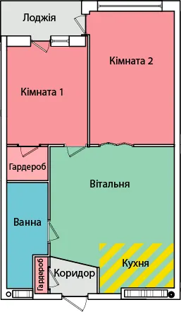 вул. Олександра Смакули, 7, 7а — 51.7 м²