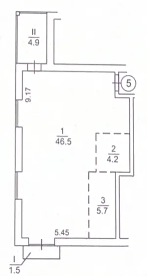 ЖК Обухівський квартал — 62.8 м²