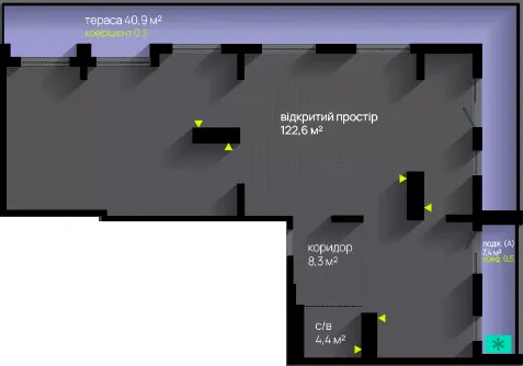 ЖК Manhattan Up — 151 м²